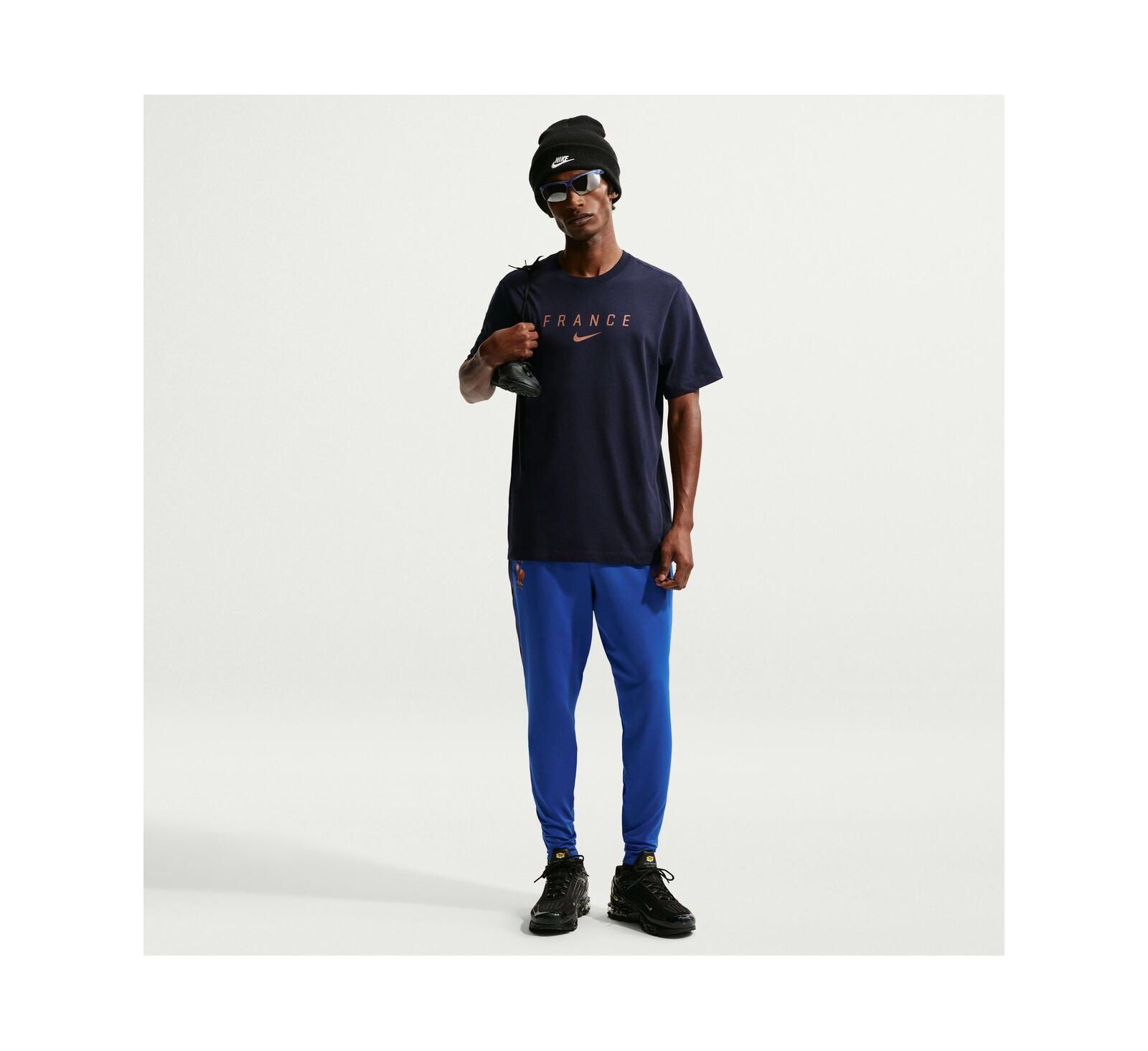 Nike Мужская футболка с логотипом сборной Франции Blue France National Team