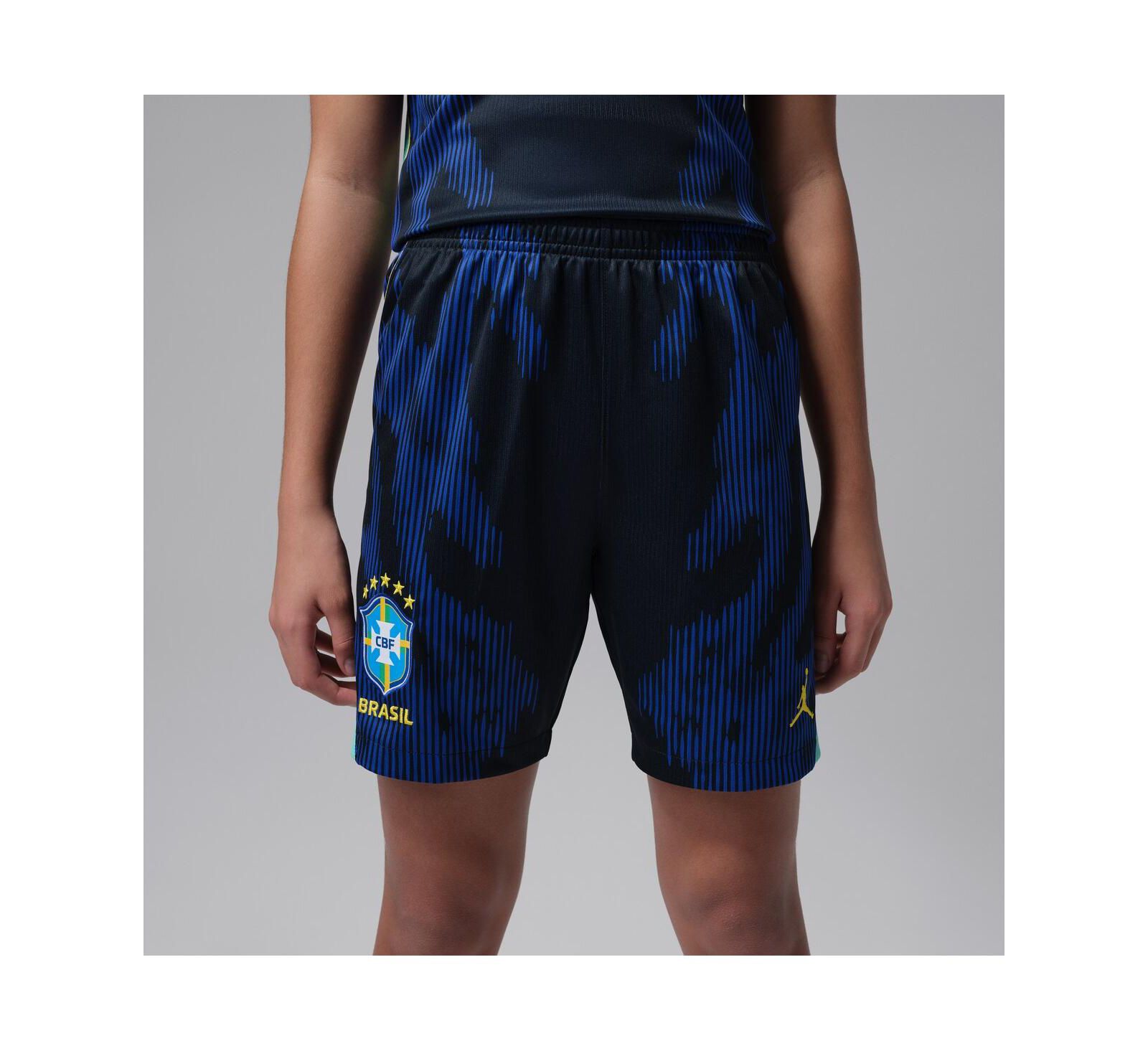 Детские шорты Jordan Blue Brazil National Team Dri-FIT Stadium Replica