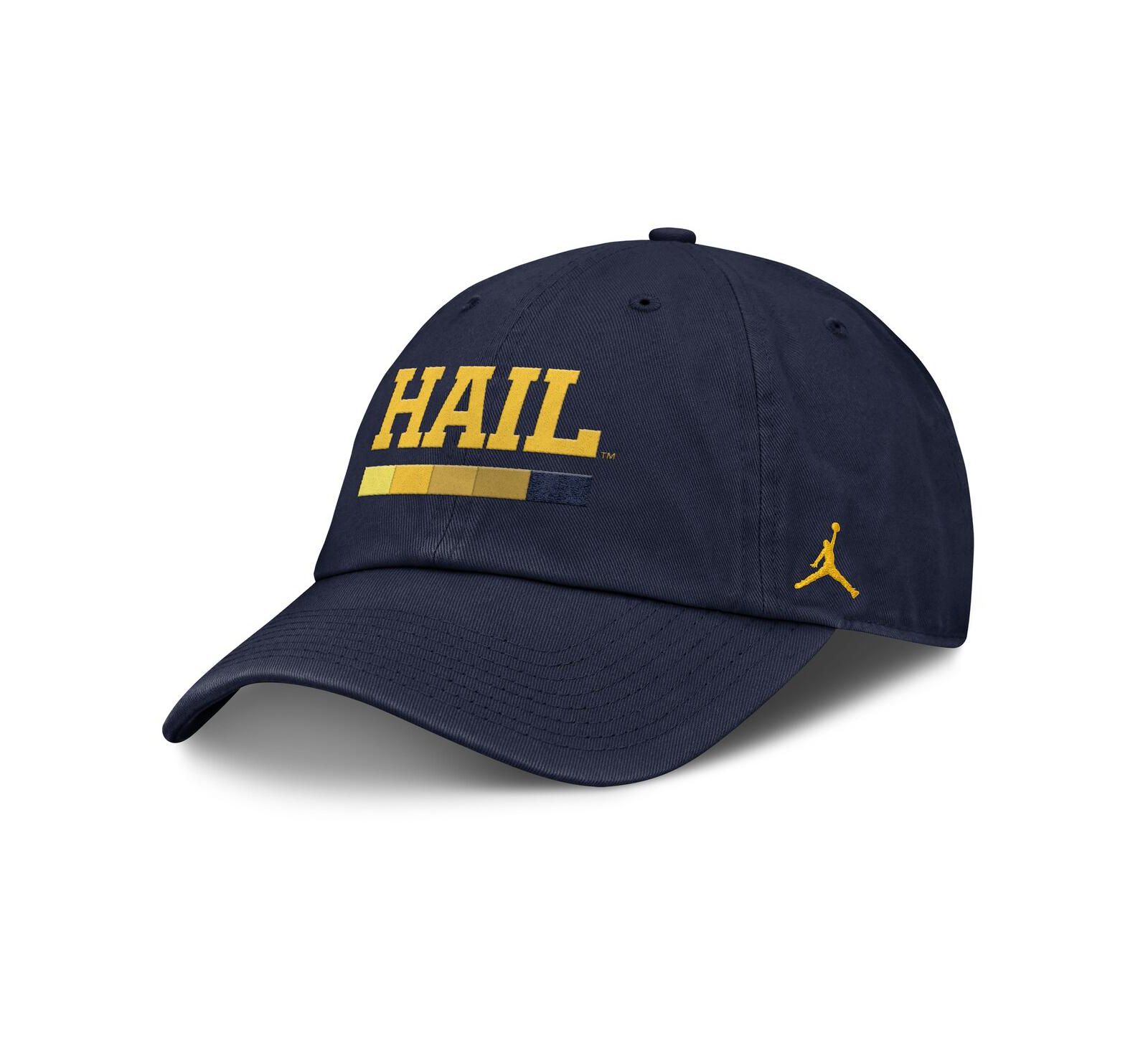 Jordan Men's Navy Michigan Wolverines Club Campus Adjustable Hat