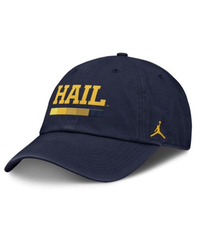 Мужская кепка Jordan Michigan Wolverines Club Campus Adjustable Navy