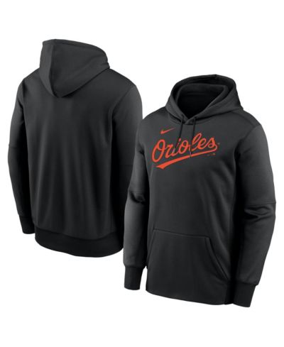 Nike Мужской черный худи Baltimore Orioles Primary Wordmark Therma