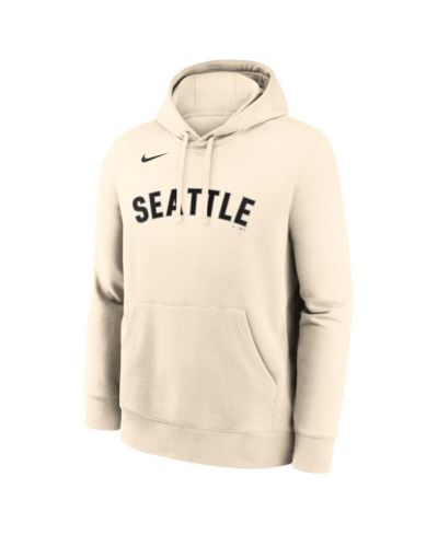 Nike Men's Cream Seattle Mariners Alternate Club Fleece Hoodie