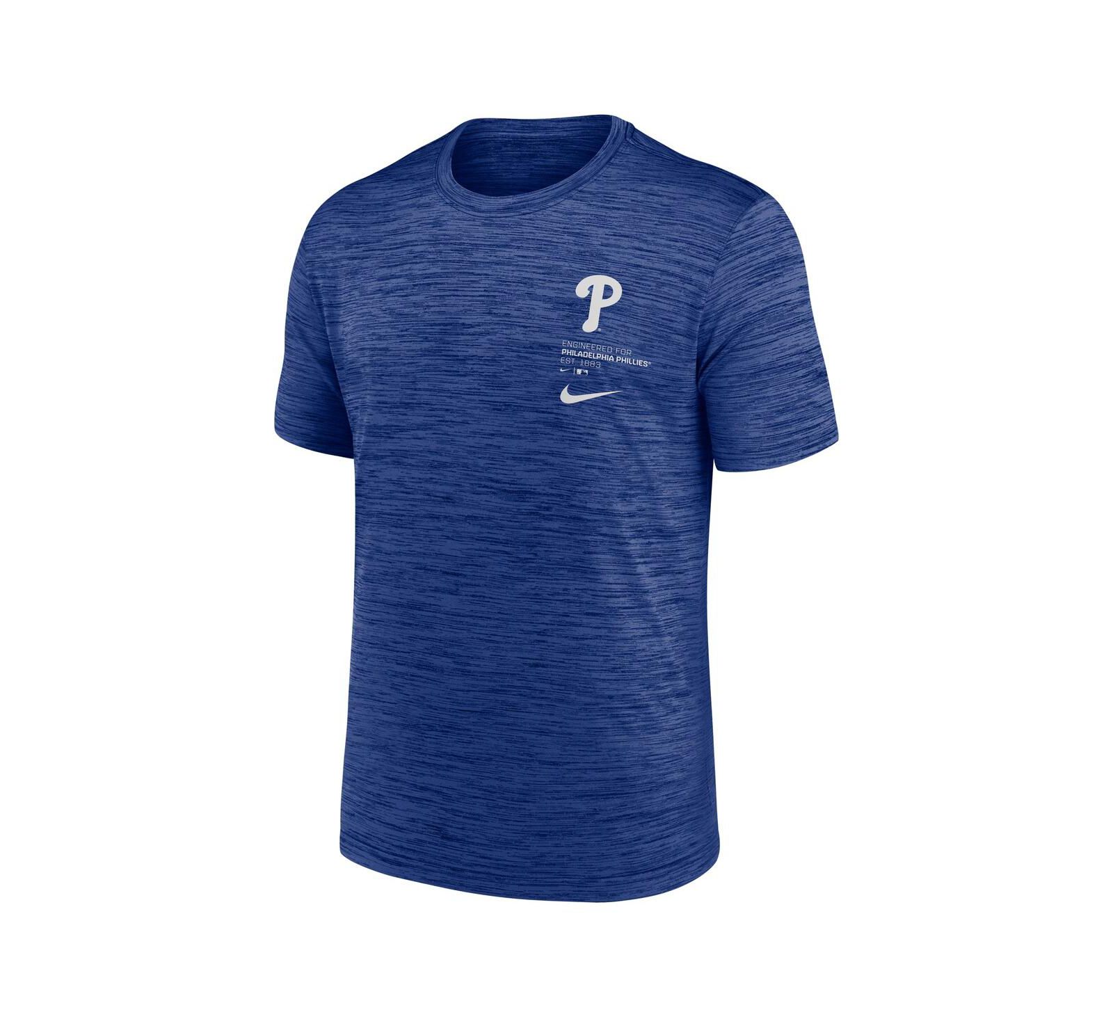 Nike Men's Royal Philadelphia Phillies Velocity Dri-FIT T-Shirt