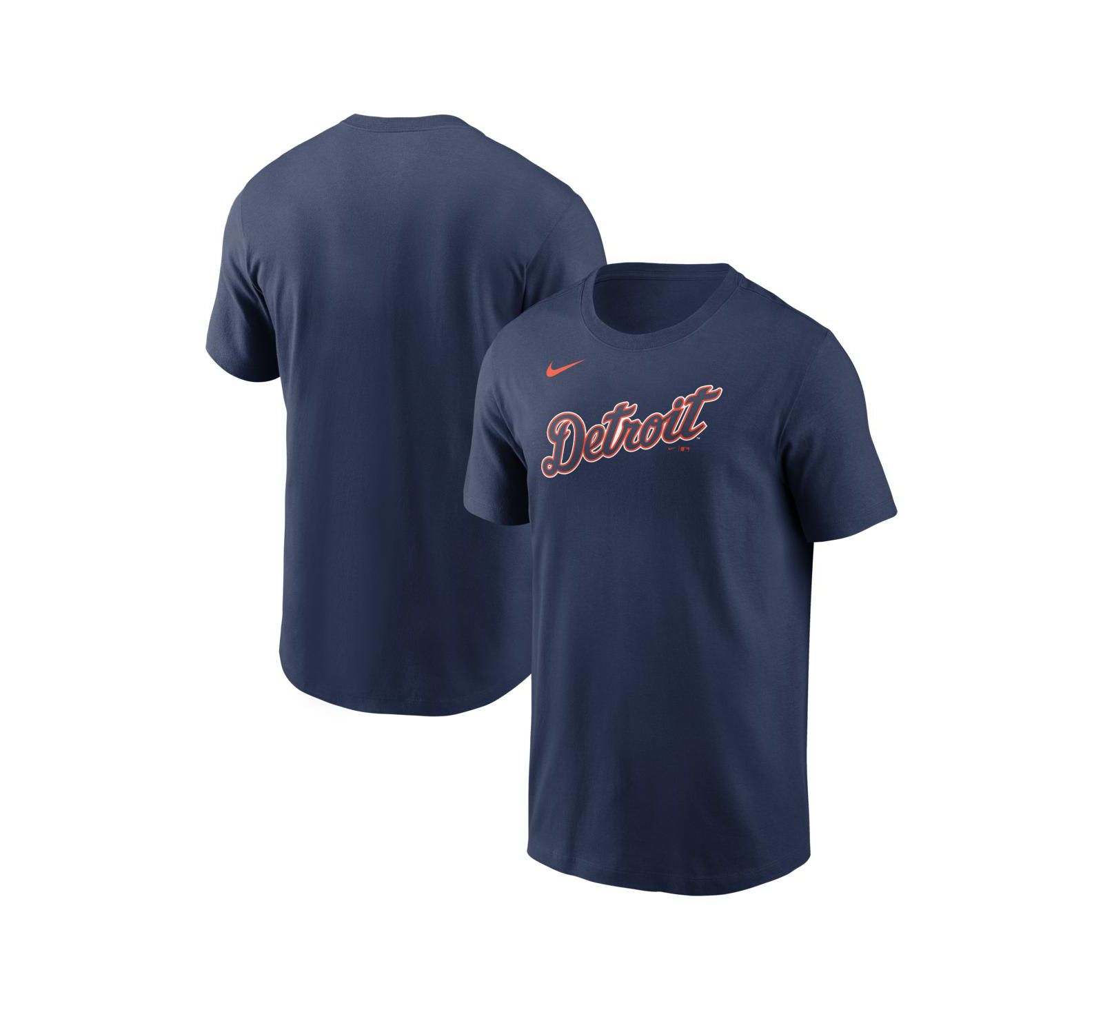 Футболка Nike Men's Navy Detroit Tigers Alternate Wordmark
