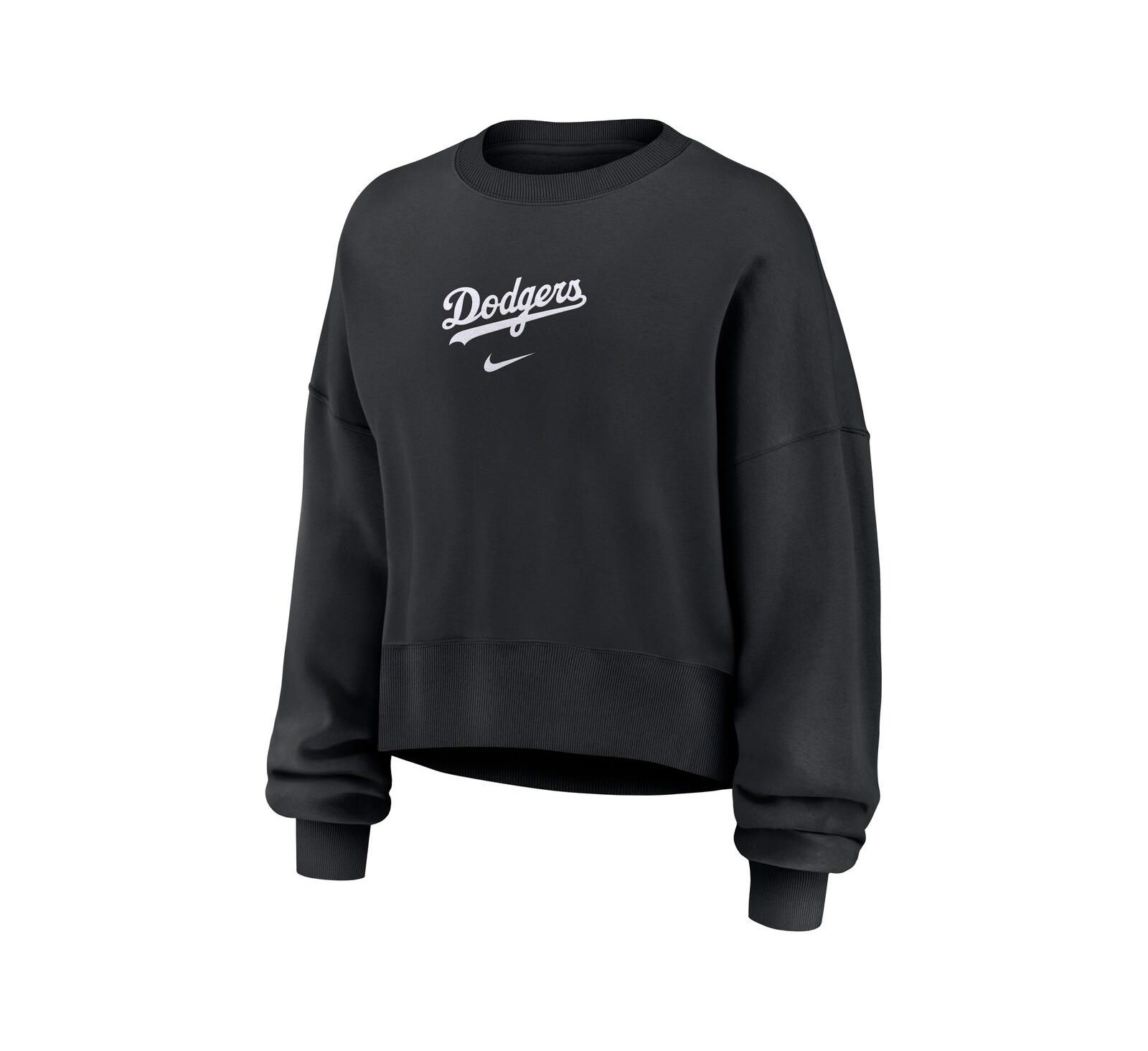 Nike Women's Black Los Angeles Dodgers Oversized Primetime Sweatshirt