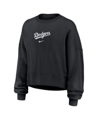 Nike Women's Black Los Angeles Dodgers Oversized Primetime Sweatshirt