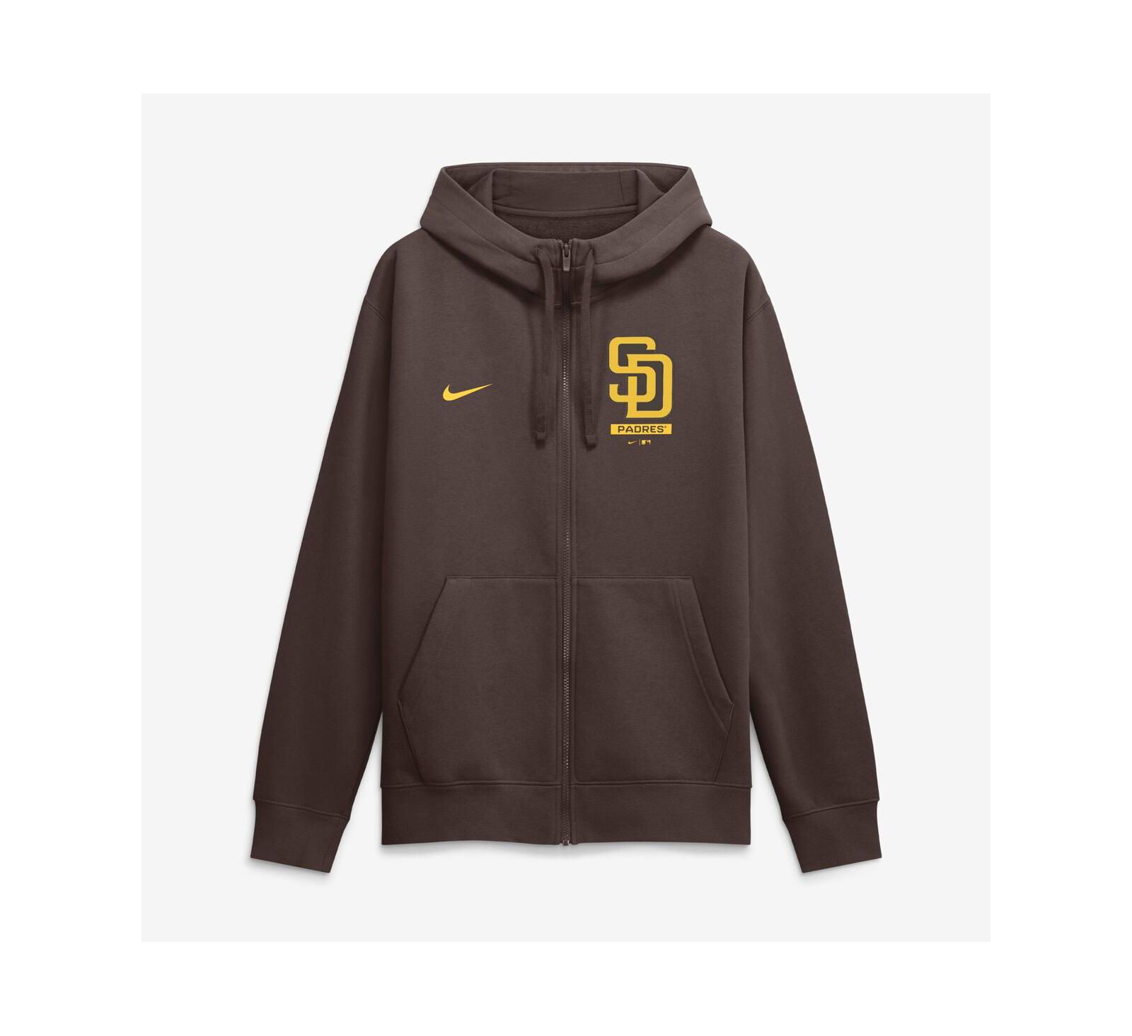 Nike Men's Brown San Diego Padres Primetime Lockup Full-Zip Hoodie