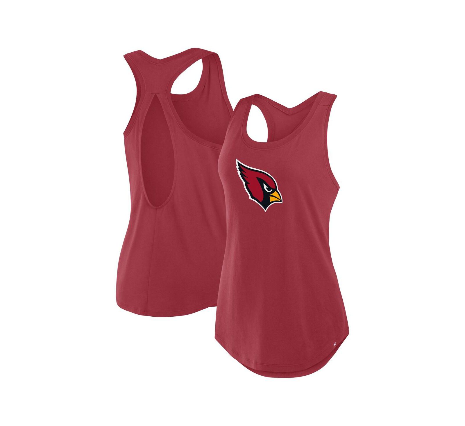 Fanatics Женский топ Iron Fan Cardinal Arizona Cardinals