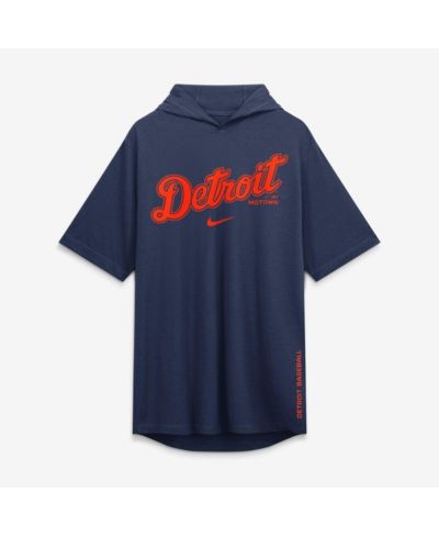 Мужская толстовка Nike Detroit Tigers темно-синего цвета