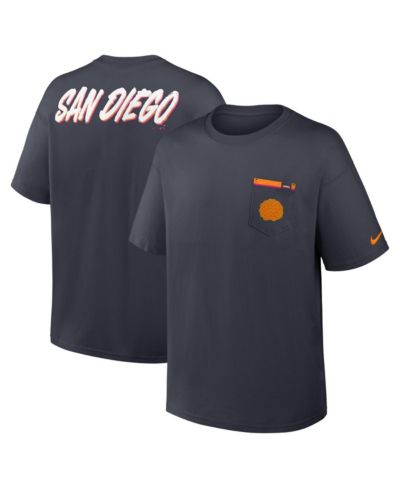 Nike Men's Obsidian San Diego Padres City Connect Max90 Pocket T-Shirt