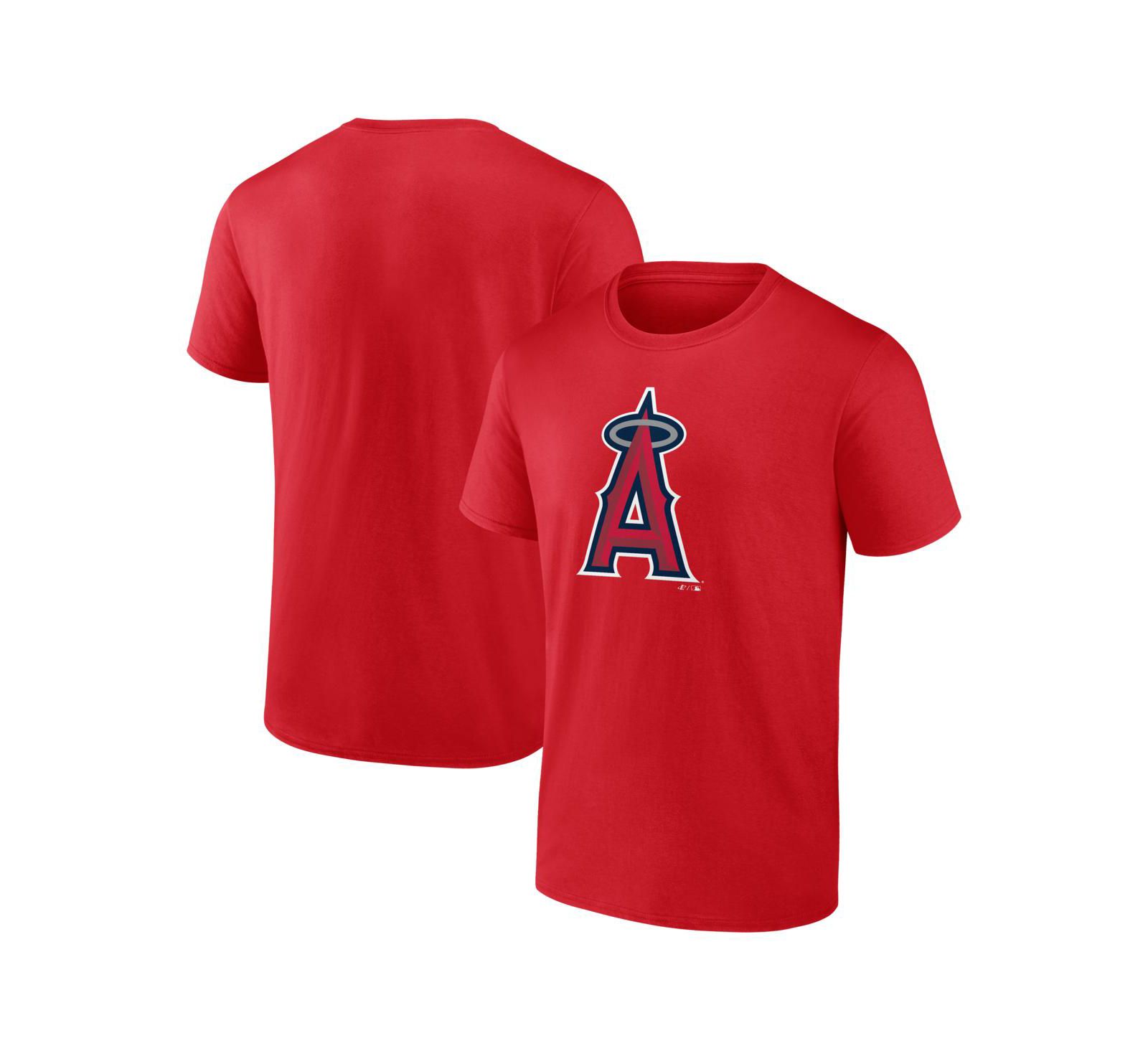 Мужская футболка Logo Athletic Red Los Angeles Angels