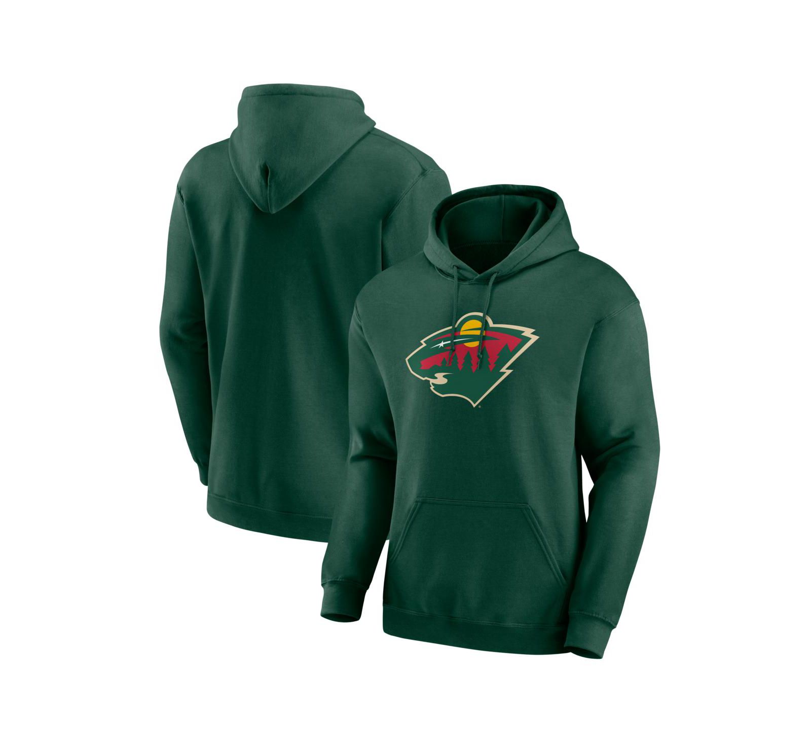 Мужское худи Logo Athletic Minnesota Wild Essential зеленый