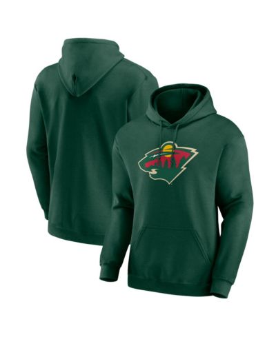 Мужское худи Logo Athletic Minnesota Wild Essential зеленый