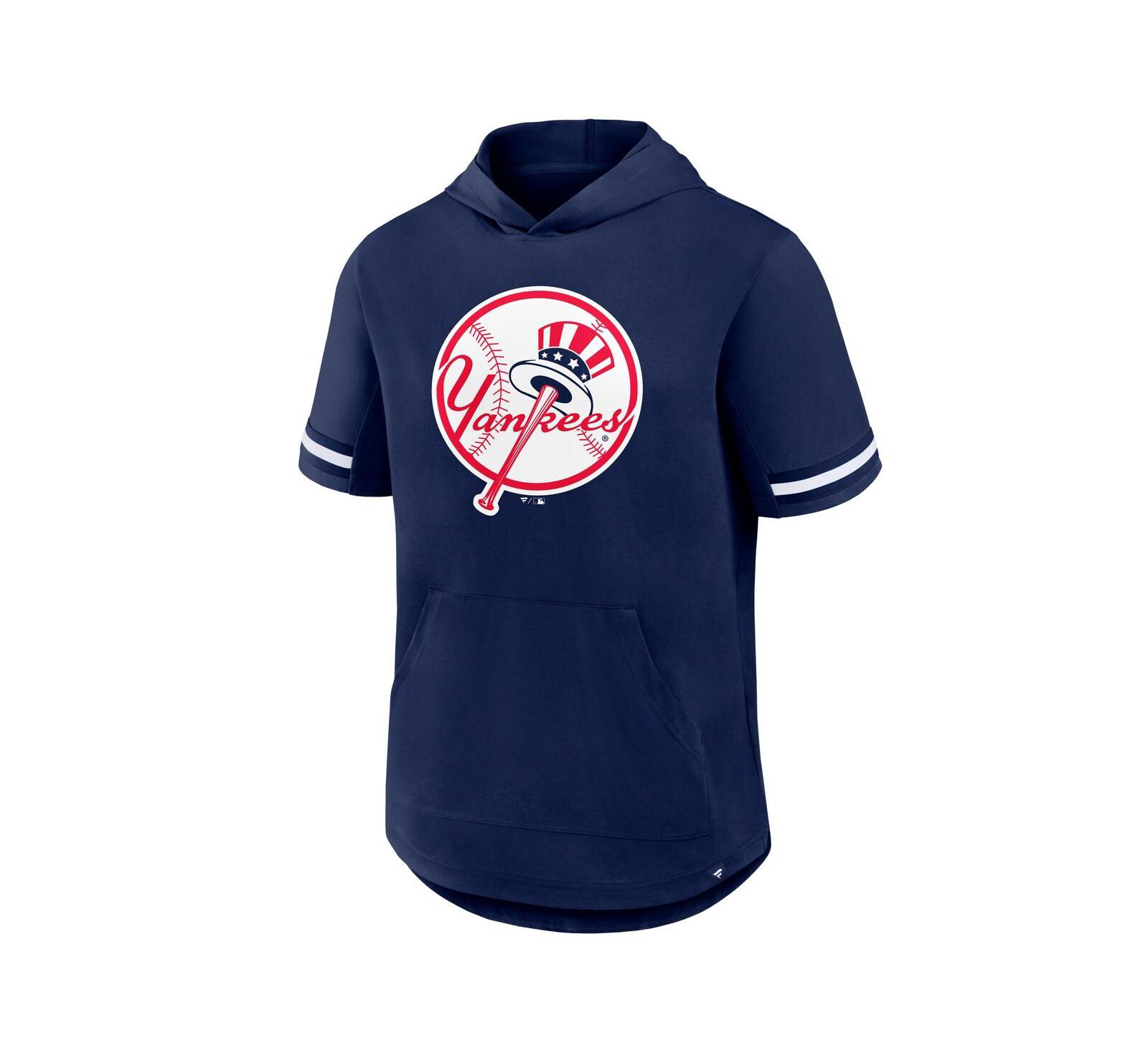 Fanatics Мужская темно-синяя футболка с капюшоном New York Yankees Optimal Play