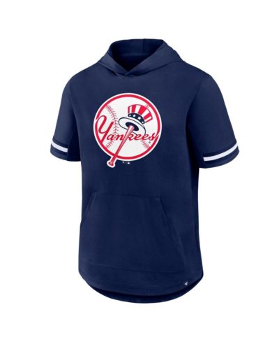 Fanatics Мужская темно-синяя футболка с капюшоном New York Yankees Optimal Play