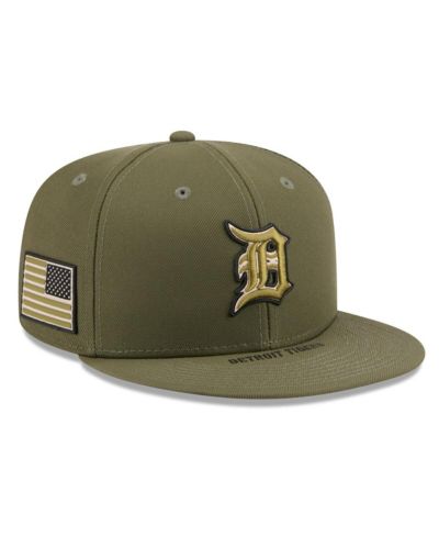 New Era мужская кепка 59FIFTY Detroit Tigers 2026 Armed Forces Day, Olive