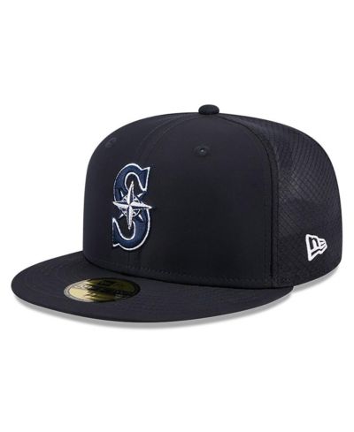New Era Men's Navy Seattle Mariners 2026 Batting Practice 59FIFTY Fitted Hat