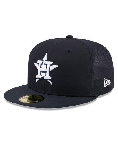 New Era Men's Navy Houston Astros 2026 Batting Practice 59FIFTY Fitted Hat