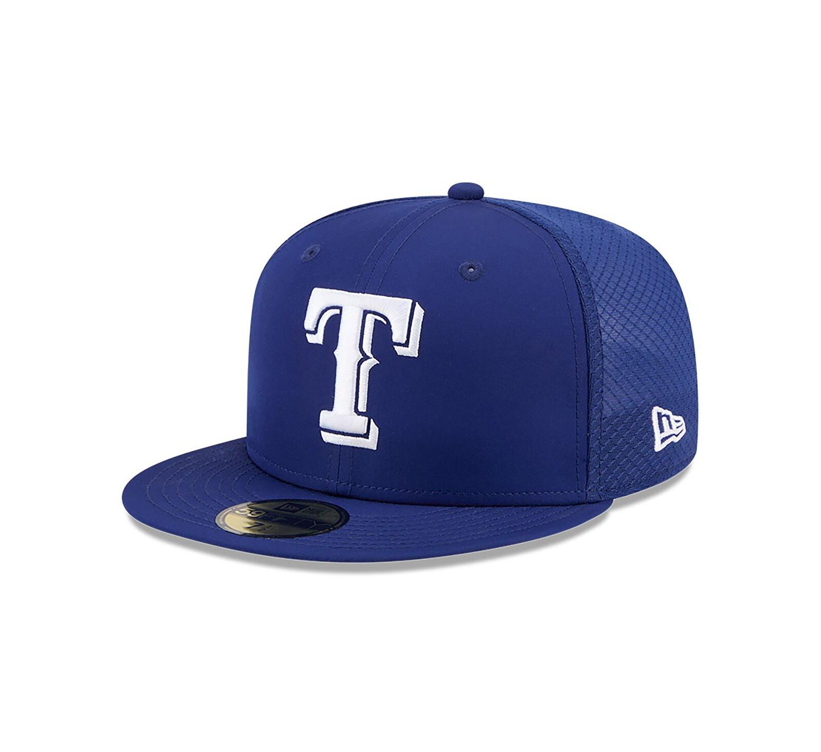 New Era Men's Royal Texas Rangers 2026 Batting Practice 59FIFTY Fitted Hat
