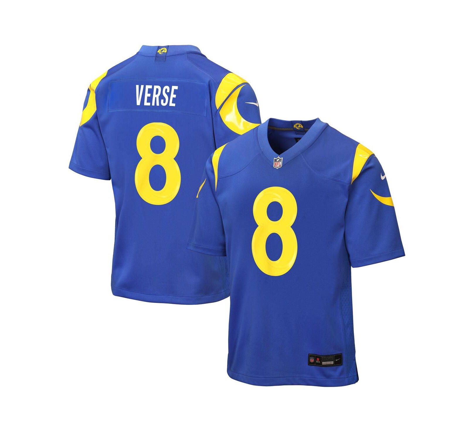 Детская спортивная джерси Nike Jared Verse Royal Los Angeles Rams Game Jersey