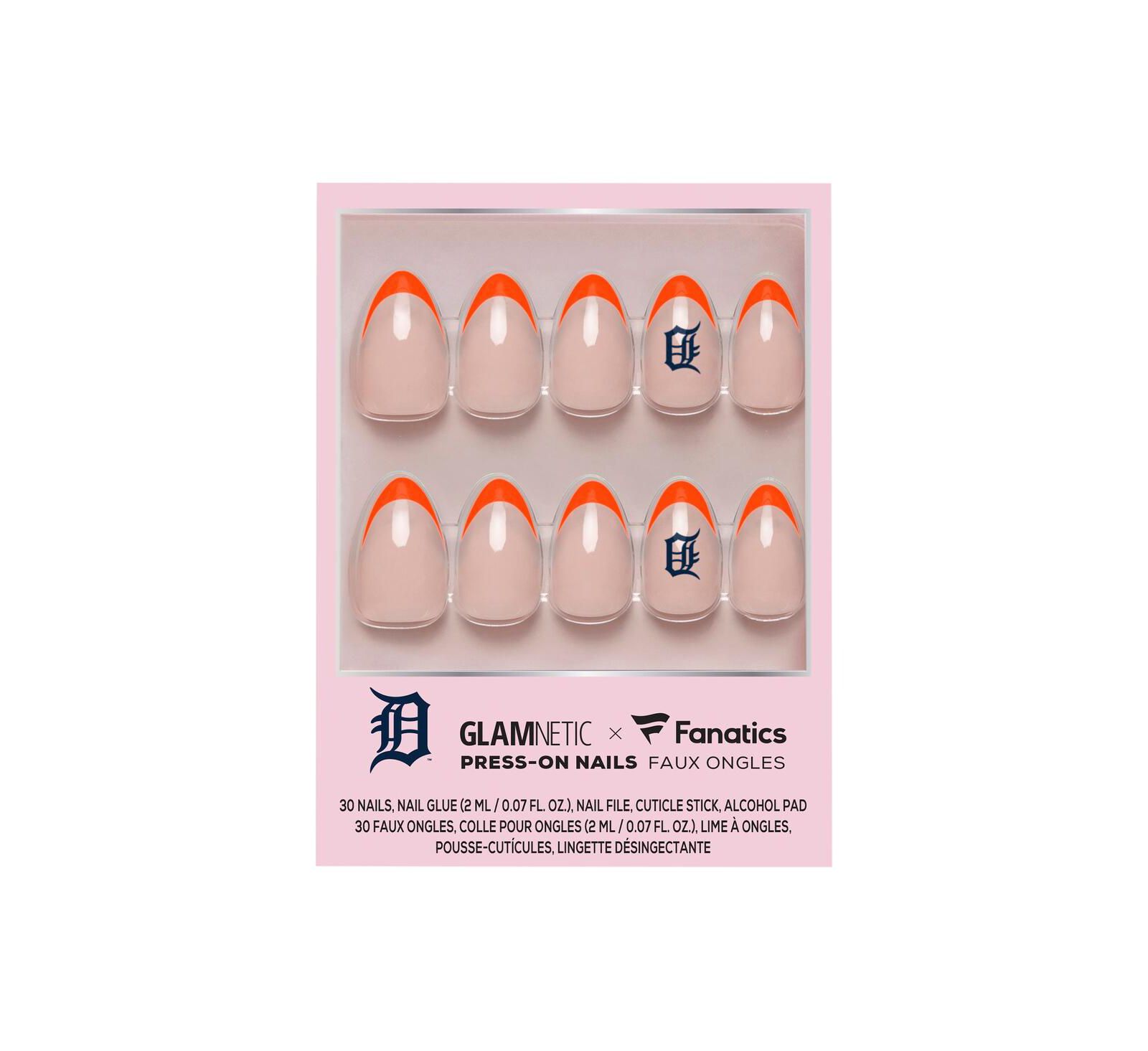 Wincraft Glamnetic x Fanatics Detroit Tigers набор для маникюра