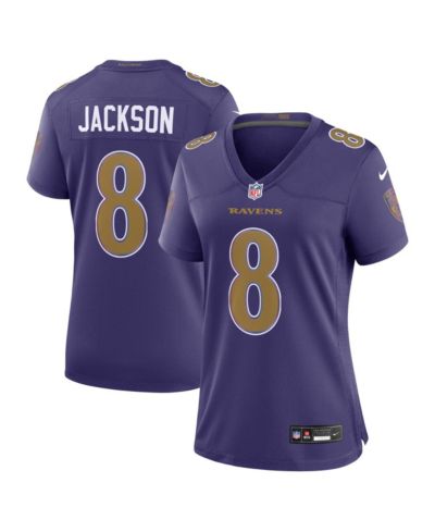 Женская джерси Nike Lamar Jackson Purple Baltimore Ravens Alternate Game