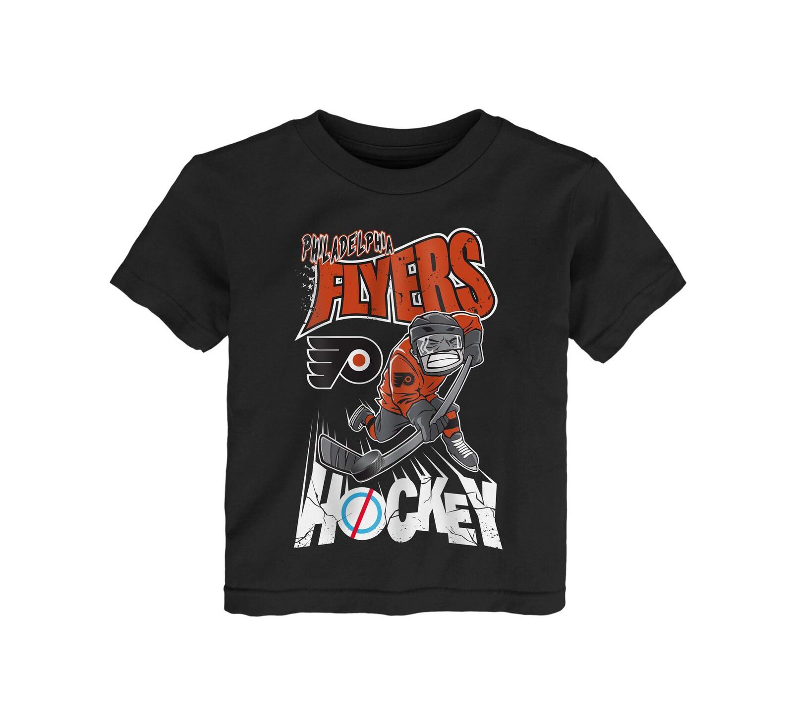 Outerstuff Детская футболка Philadelphia Flyers One Timer Black