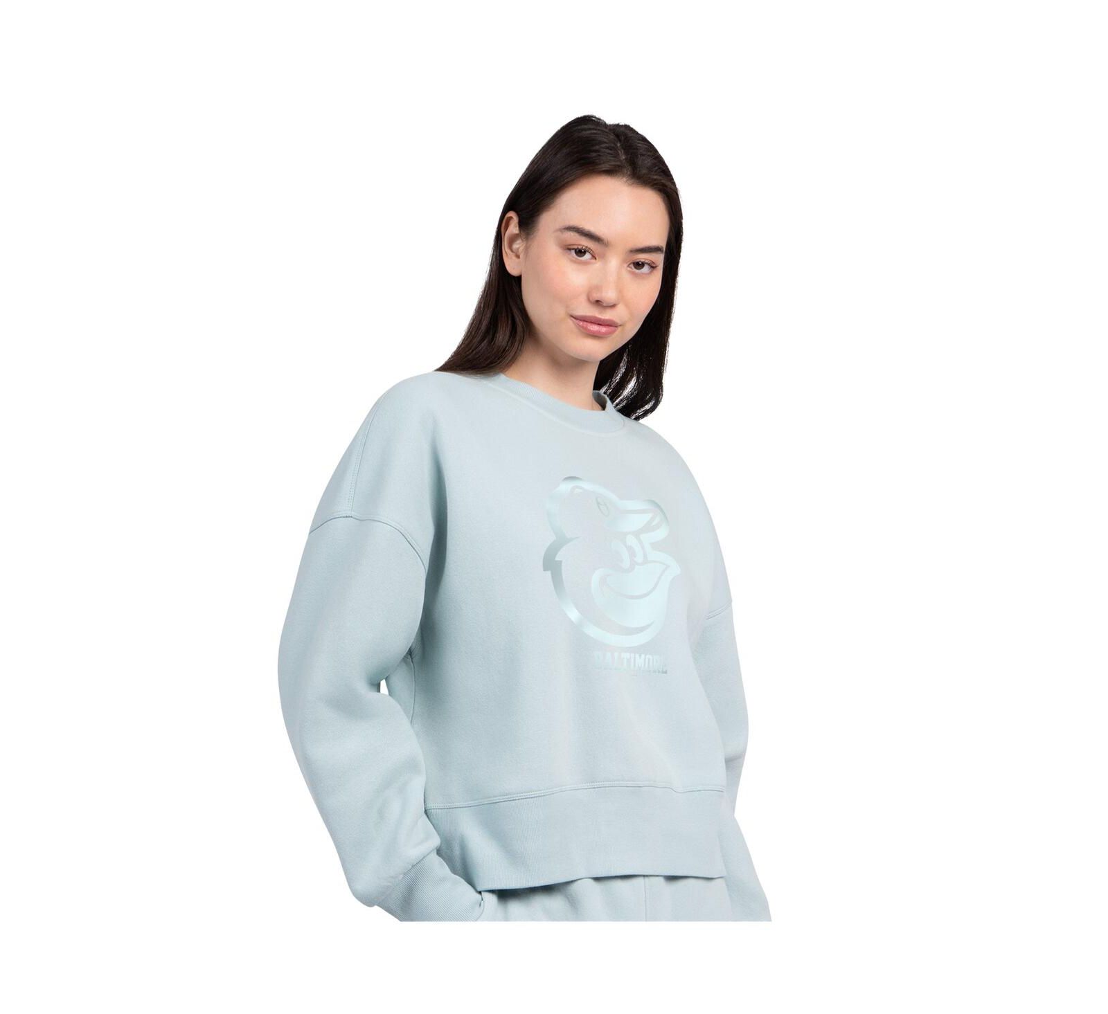 Женское флисовое худи Starter Baltimore Orioles Pastels Boxy