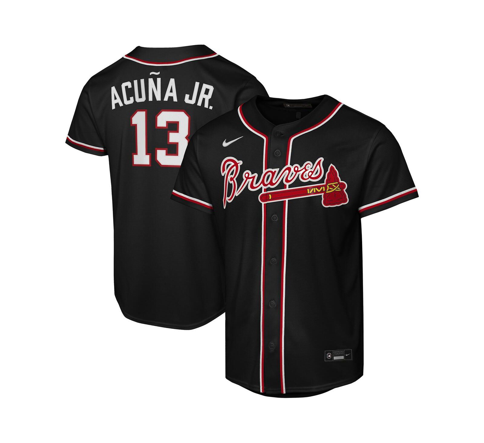 Nike Детская джерси Ronald Acuña Jr. Atlanta Braves Fashion Replica Player