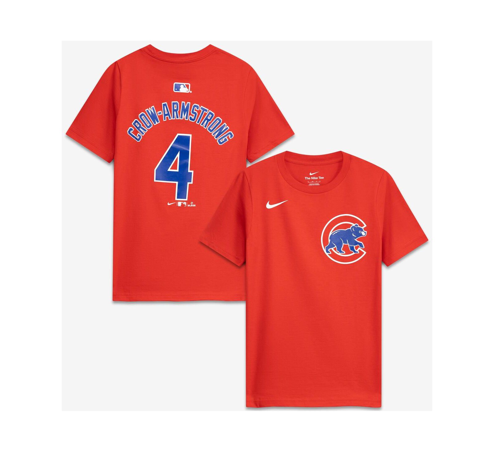Nike Детская футболка Pete Crow-Armstrong, Chicago Cubs, красная