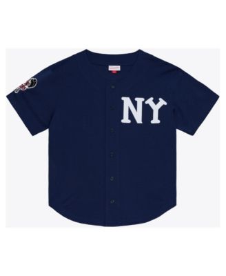 Мужская спортивная джерси Mitchell & Ness Aaron Judge Navy New York Yankees Batting Practice Jersey