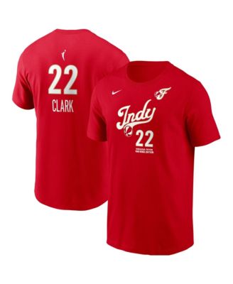 Мужская футболка Nike Caitlin Clark Red Indiana Fever Rebel Edition