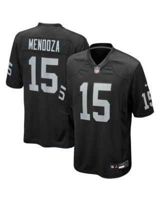 Nike Men's Black Las Vegas Raiders Fernando Mendoza 2026 NFL Draft First Round Pick No. 1 Team Game Jersey