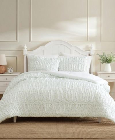 Комплект из 3 предметов Laura Ashley Rosebuddies Microfiber, Full/Queen