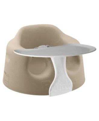 Детское мягкое пенопластовое сиденье Bumbo с подносом для еды и игр