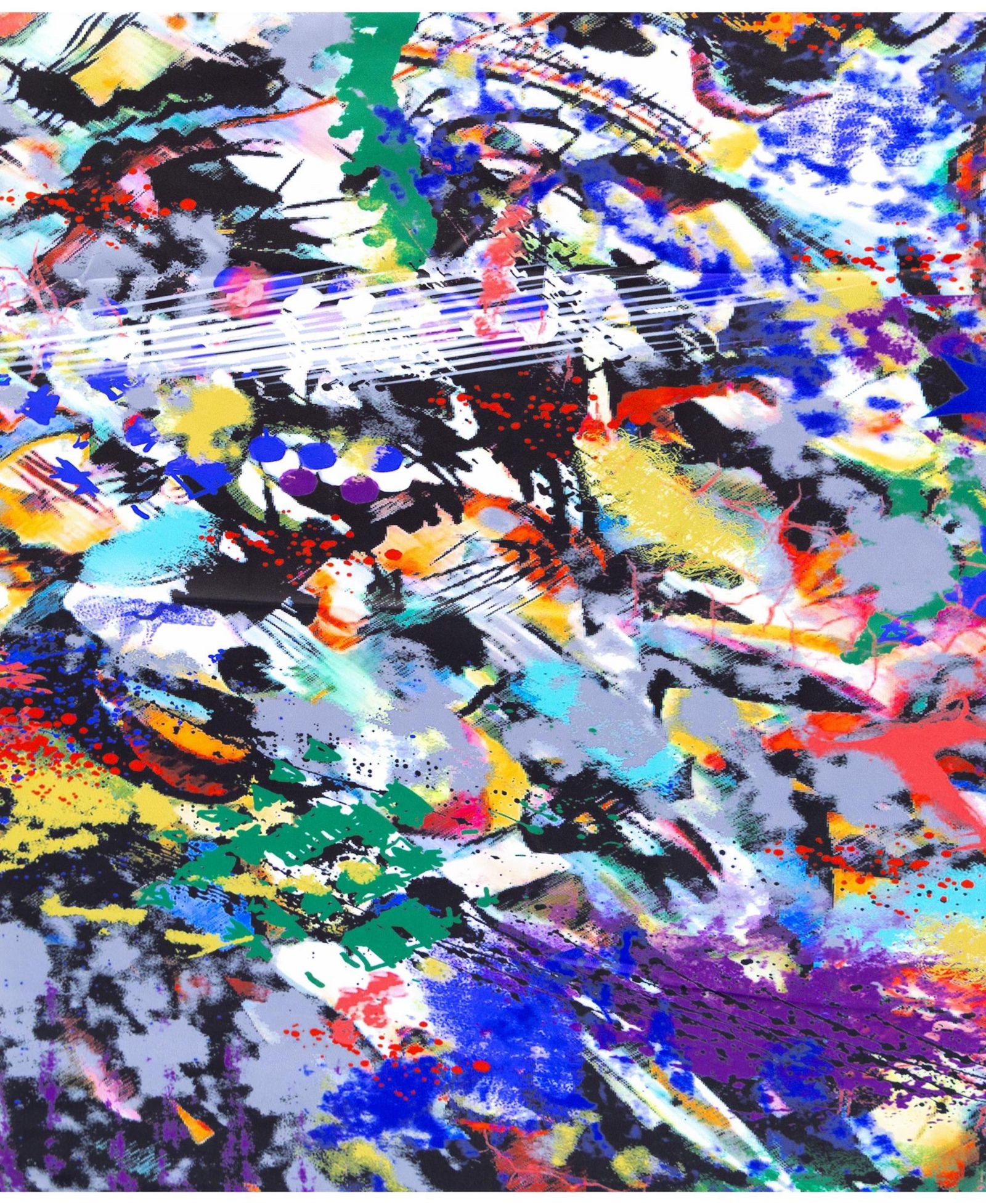 Шарф Dai Moda Frenzy Print Versa с логотипом