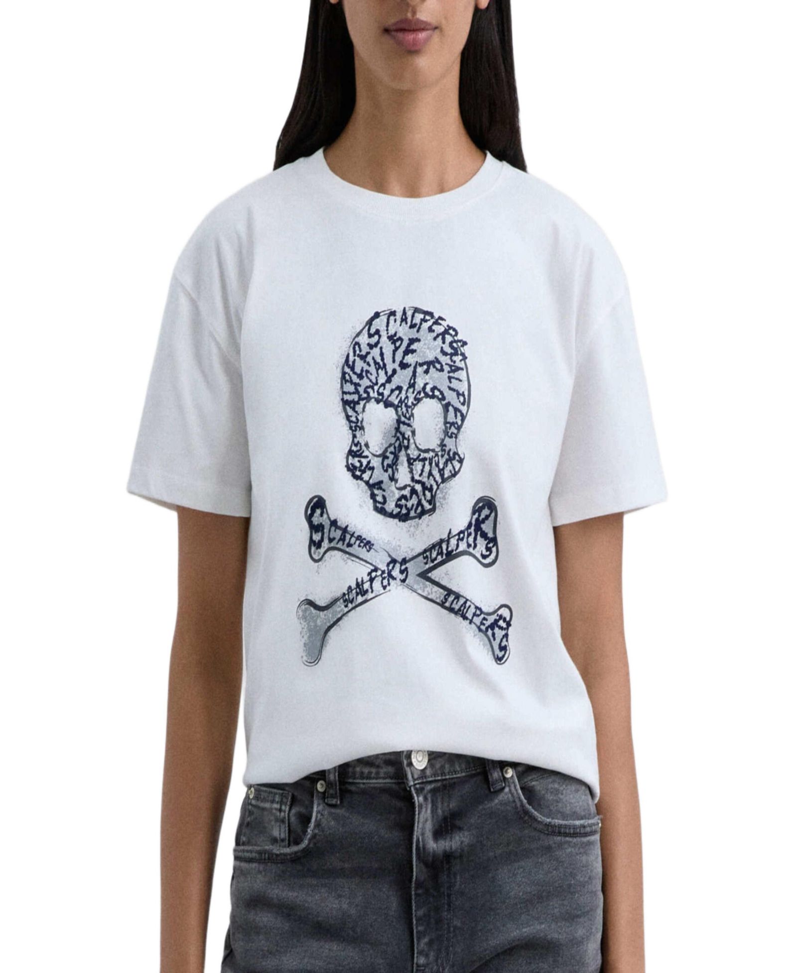 Scalpers Women's Skullflock Tee