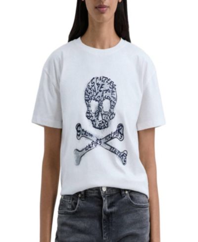 Женская футболка Scalpers Skullflock