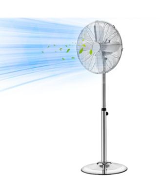 Mecale 16 Inch High Velocity Pedestal Fan 1450 CFM Metal