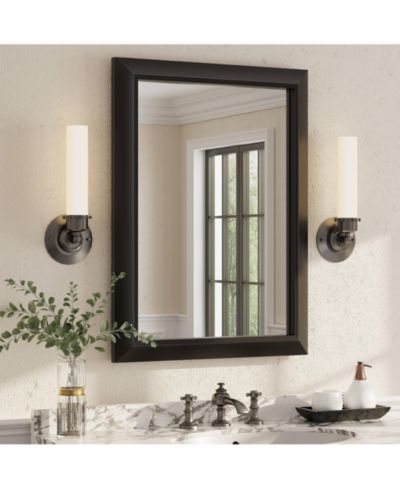 Настенное зеркало Apmir 22" x 30" Thick Metal Framed, Rectangle
