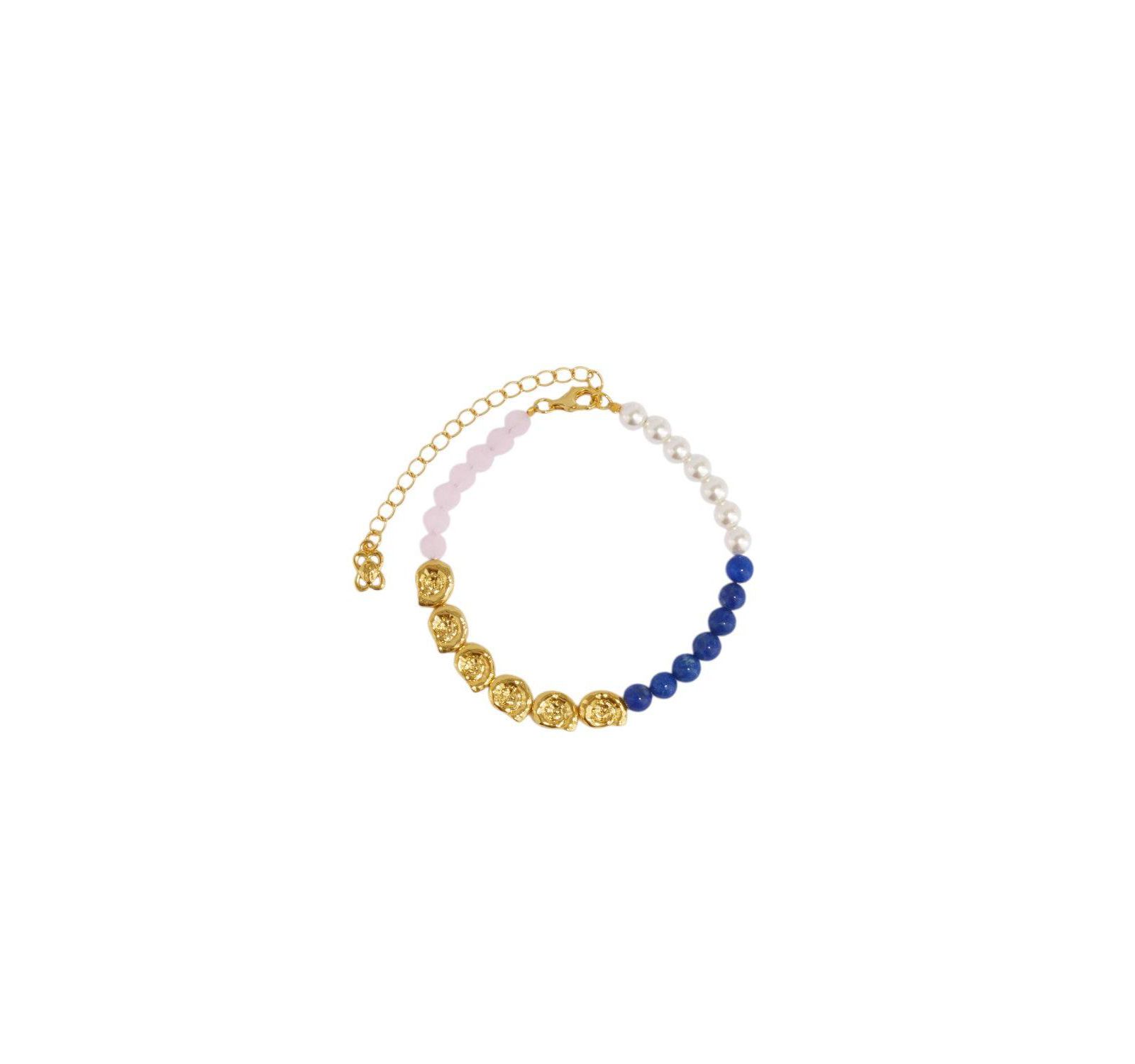 Ottoman Hands водонепроницаемый браслет с бусинами Lapis и Jade