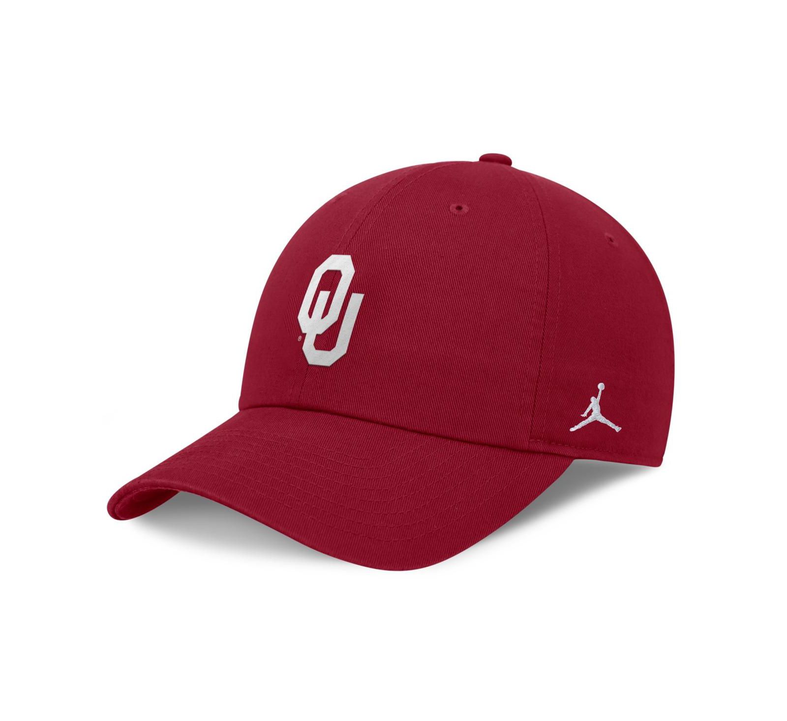 Мужская кепка Jordan Crimson Oklahoma Sooners Club Adjustable