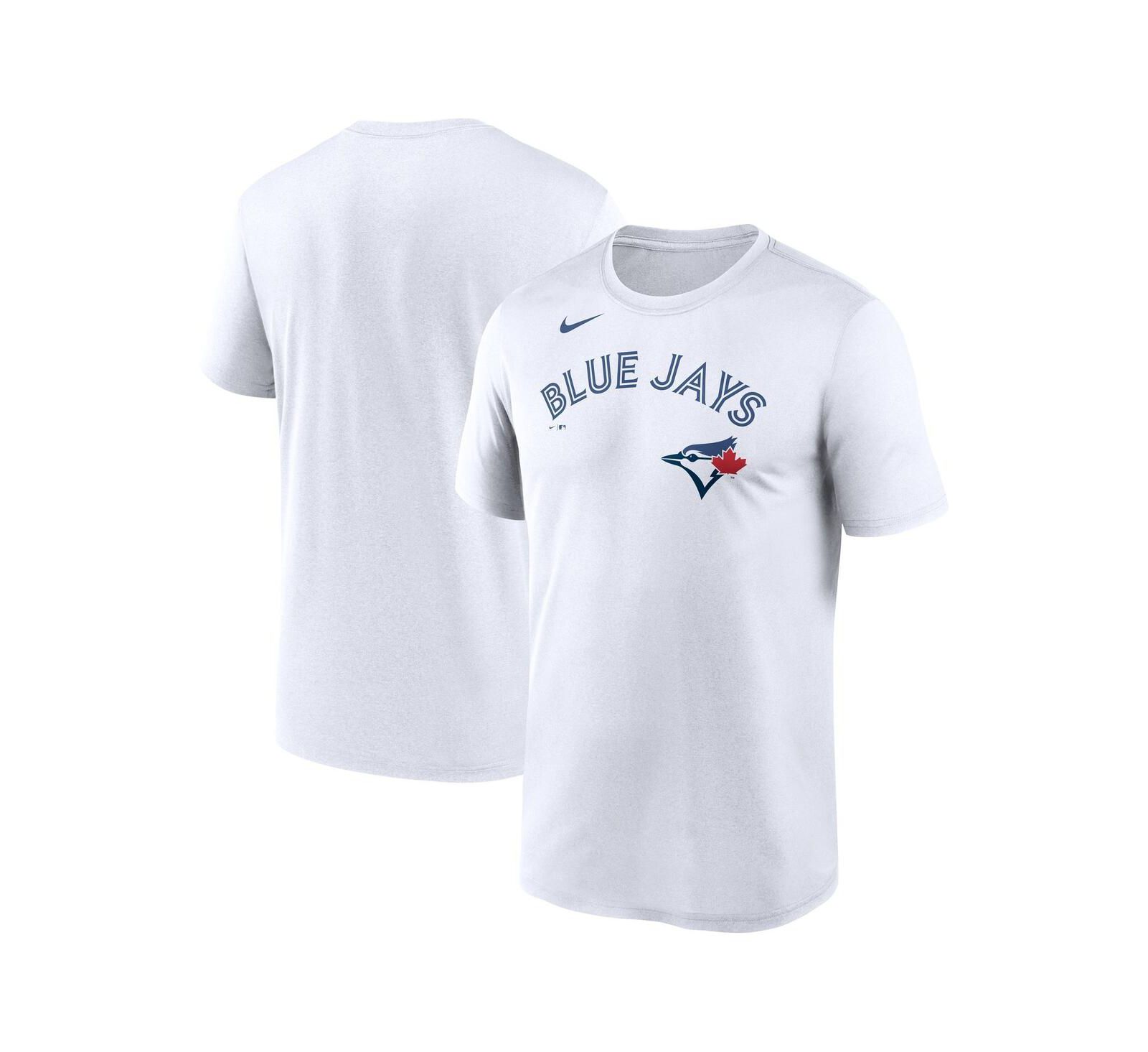 Футболка Nike Men's White Toronto Blue Jays New Legend Wordmark Dri-FIT