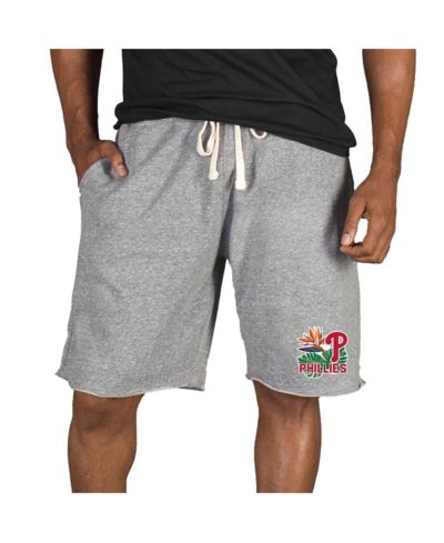 Мужские шорты Concepts Sport Gray Philadelphia Phillies Mainstream Tri-Blend