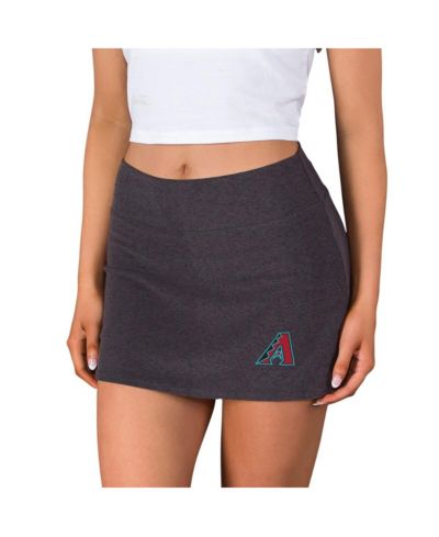 Concepts Sport Женский трикотажный шорты-юбка Arizona Diamondbacks Charcoal