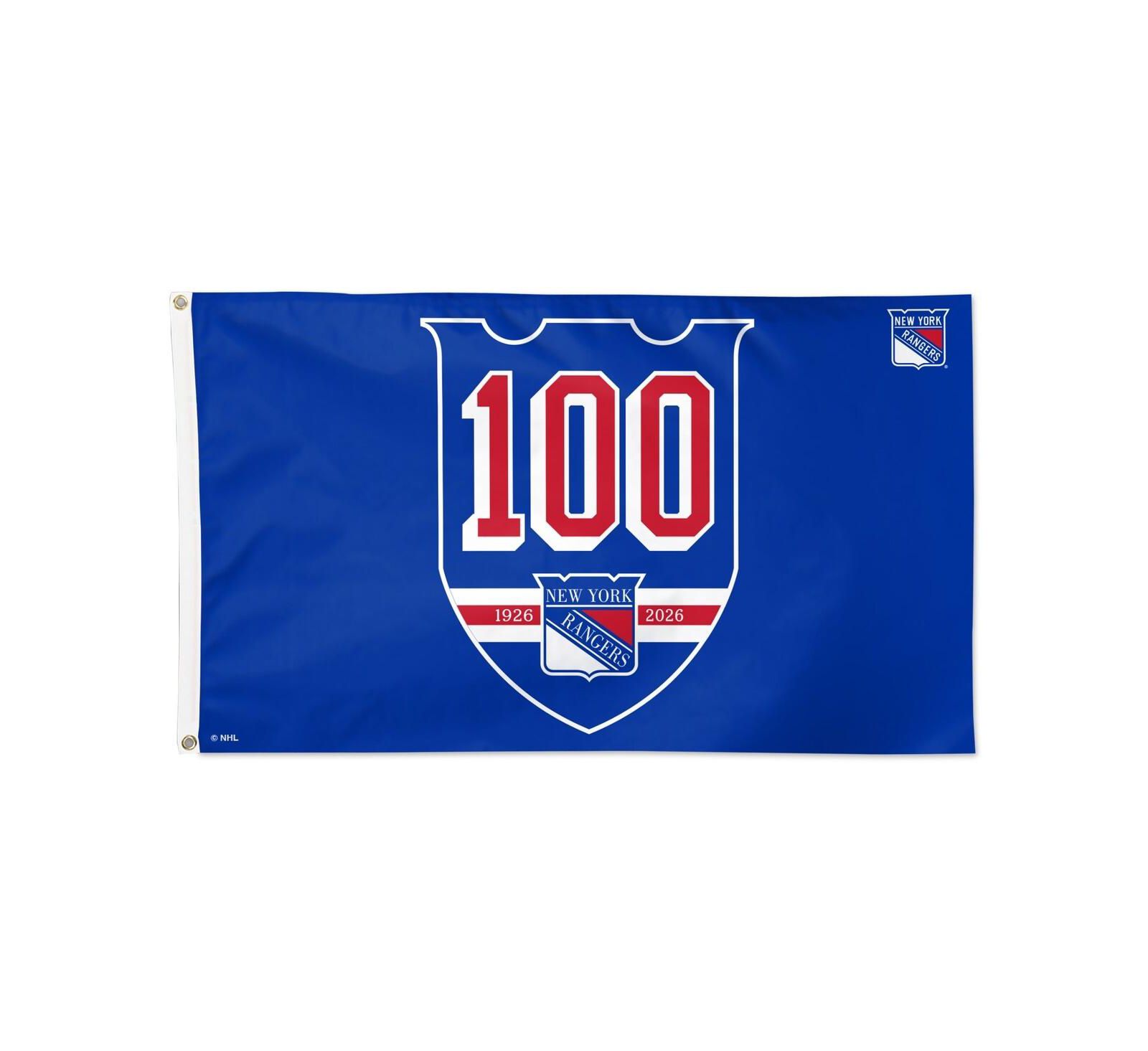 Wincraft New York Rangers Centennial 3' x 5' Single-Sided Deluxe Flag