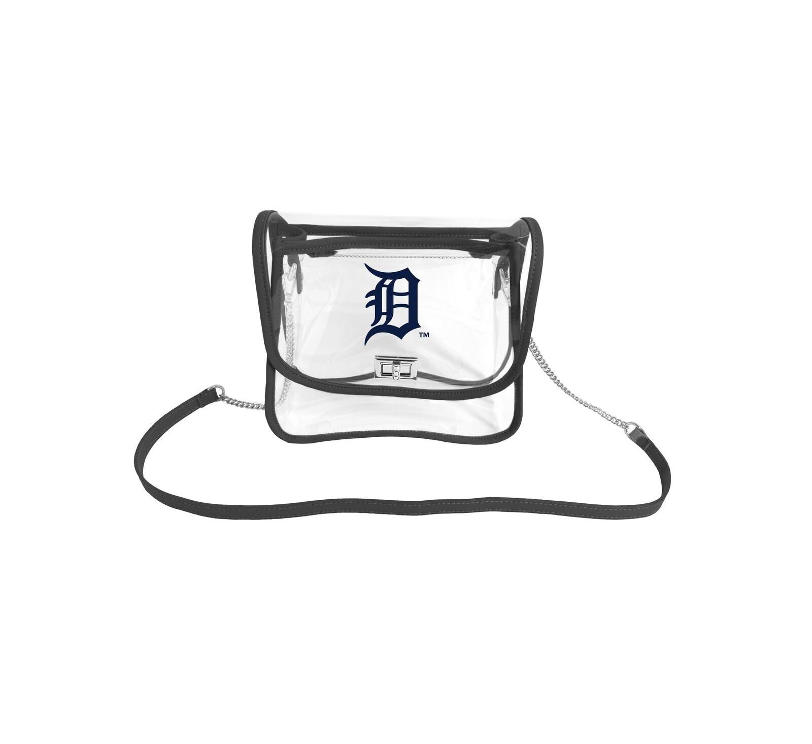 Logo Brands Detroit Tigers Sideline Clear Purse