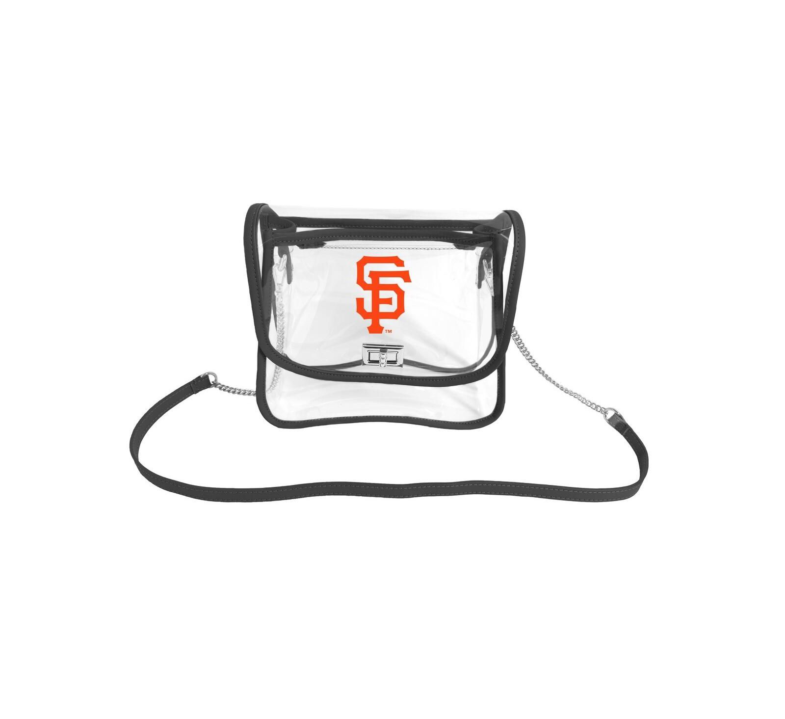 Прозрачная сумка Logo Brands San Francisco Giants Sideline Clear Purse