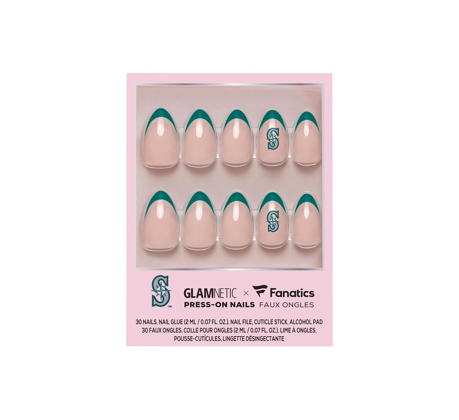 Wincraft Glamnetic x Fanatics Seattle Mariners Nail Kit