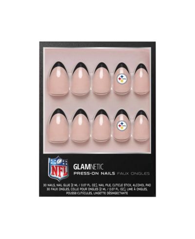 Набор для маникюра Wincraft Glamnetic x Fanatics Pittsburgh Steelers